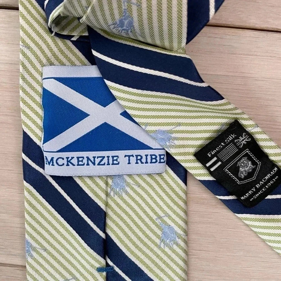 𝅺mckenzie tribe striped‎ tie - Picture 4 of 4